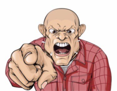 angry man