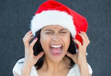 Shops barely containing their desire to unload Christmas tat