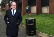 Rochdale’s Brickcroft Lane Social Club unveil The Danczuk Memorial Bin