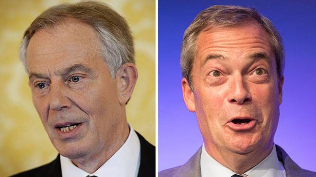 Blair and Farage to launch new political party together
