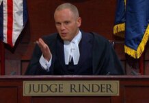 Enemy of the people: Fury as flamboyant FAKE judge overhead saying he voted ‘remain’
