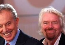 Blair and Branson to form New Virgin Labour