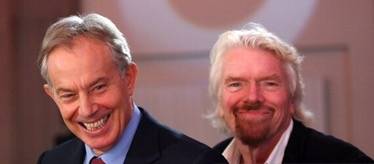 Blair and Branson to form New Virgin Labour