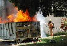 Dumpster fires unhappy about comparisons to US Democracy Dumpster Fire