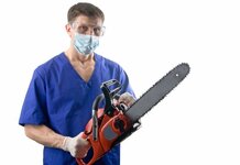 Rochdale man caught speeding forced to sell kidney to pay fine Chainsaw Surgeon