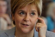 SNP Manifesto just bootleg copy of Braveheart and sheet of paper saying Referendums