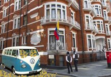 Julian Assange’s camper van racks up £19,700 in parking fines