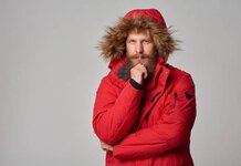 Man spotted not wearing his ‘Big Coat’ in Rochdale, in June Big Coat