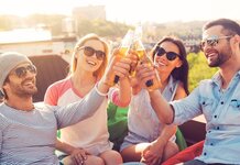 Fuck this, we’re off to the pub say protestors