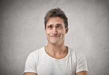 The light shines out of my arse, says man who got toothpaste and Anusol mixed up Cross Eyed Man