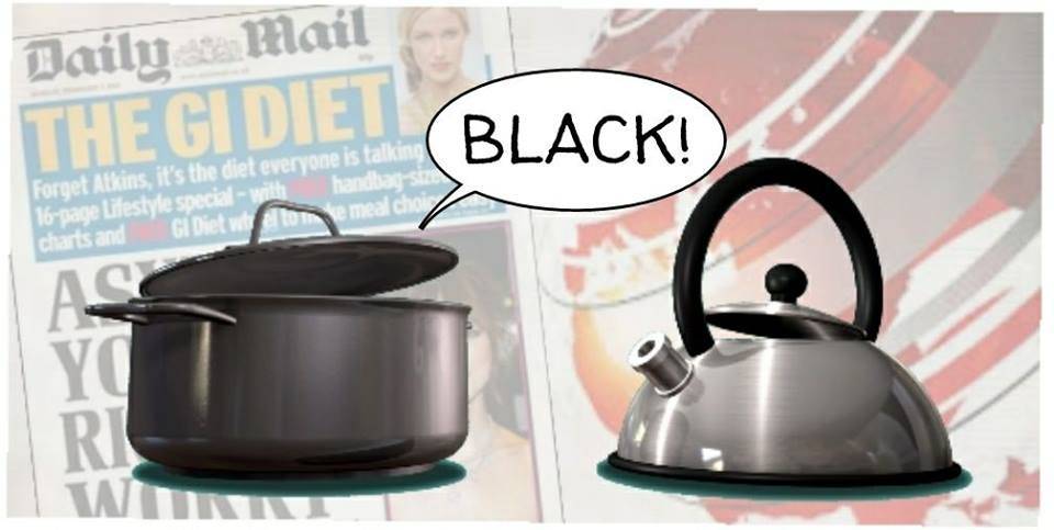 Pot calling kettle black