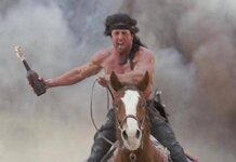 Rambo on a horse