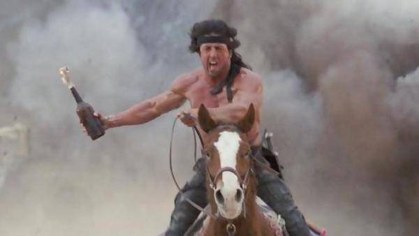 Rambo on a horse