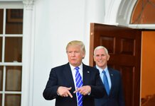 President Trump recorded offering Mike Pence presidency in exchange for Trump family pardon ticket Trump and Mike Pence