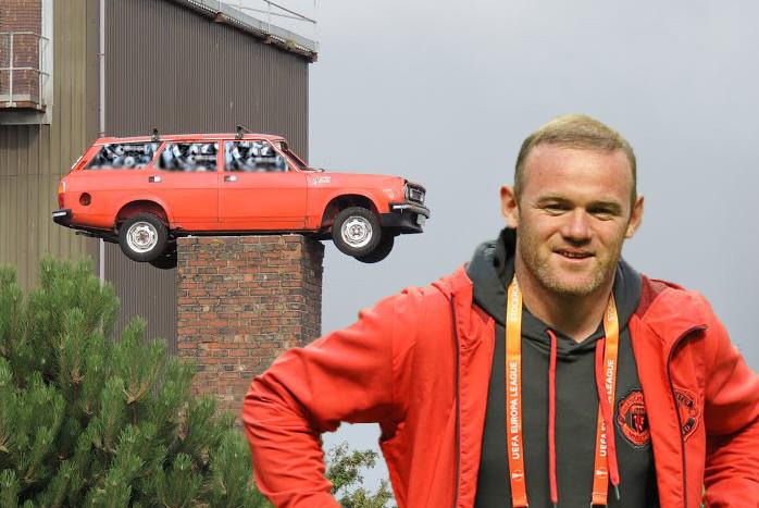 New Carling advert just footage of Wayne Rooney trying to remember driving home