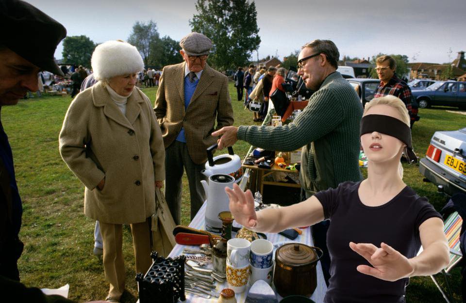 Blindfold Car Boot Sale