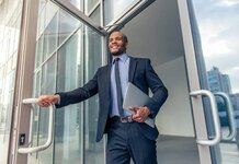 Polite man starves to death whilst holding door open for ungrateful strangers