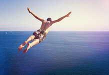 Rochdale man jumps off cliff and blames friends not believing he could fly for injuries