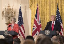 Theresa May says alcohol and poor judgement to blame for Trump state visit