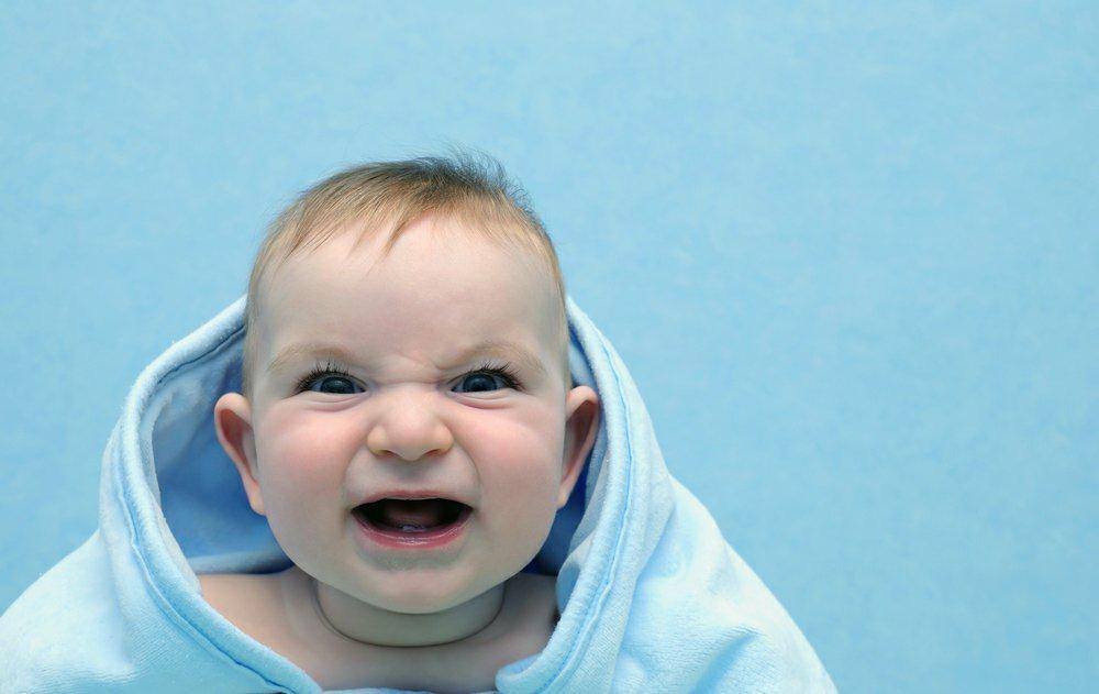 I’ll poo wherever I like, says baby