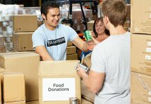 Buying a house is really stressful first time buyer tells bloke in queue for foodbank