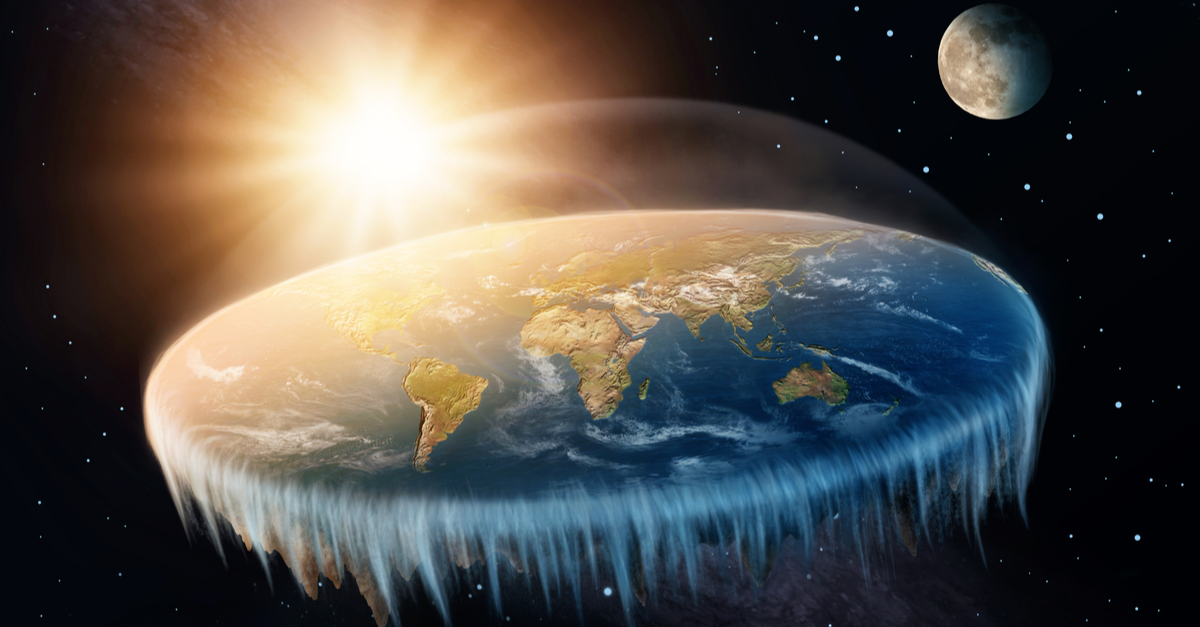 Brian Cox's Flat Earth