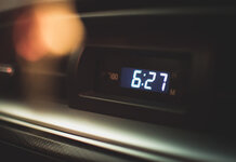 Clock in car mysteriously right again