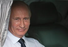 Vladimir Putin wins Russian Presidential election with 110% of the vote Vladimir Putin