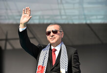Rank outsider sweeps to completely surprising victory in Turkish Presidential election Erdogan