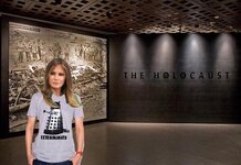 Melania Trump faces criticism for wearing “Exterminate” t-shirt to Holocaust Memorial