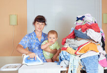 Busy Mum of four in TWO-wash SHOCK Mum Laundry