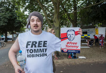 ‘Off to free Tommy Robinson’ replaces ‘dropping kids off at the pool’ as UK’s favourite synonym for taking a dump Free Tommy Robinson