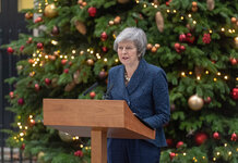 Theresa May gets into Christmas spirit by ordering census and slaughtering first born children Theresa May Christmas