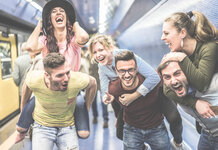 Twats on train don’t know they’re twats