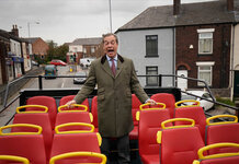 Blitz spirit redefined as refusing to get off bus because somebody has a milkshake