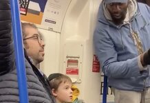 Tube passenger that hurled anti-Semitic abuse says, I was reading the Labour Party manifesto